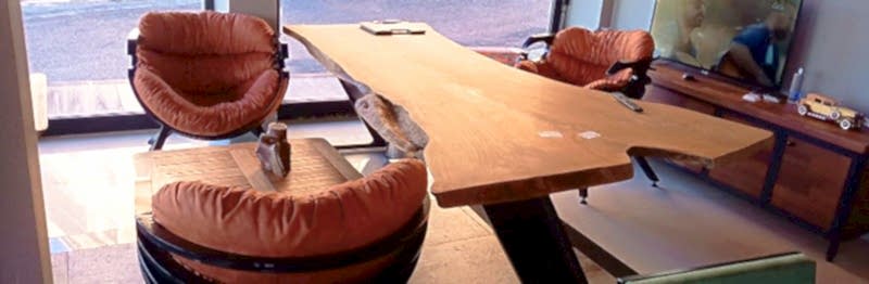 Ofis ve bah�e ah�ap mobilyalar�